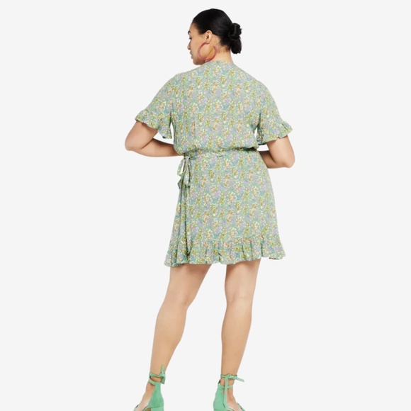 Fabienne Chapot Savina Mini Wrap Dress - Picture 3 of 8